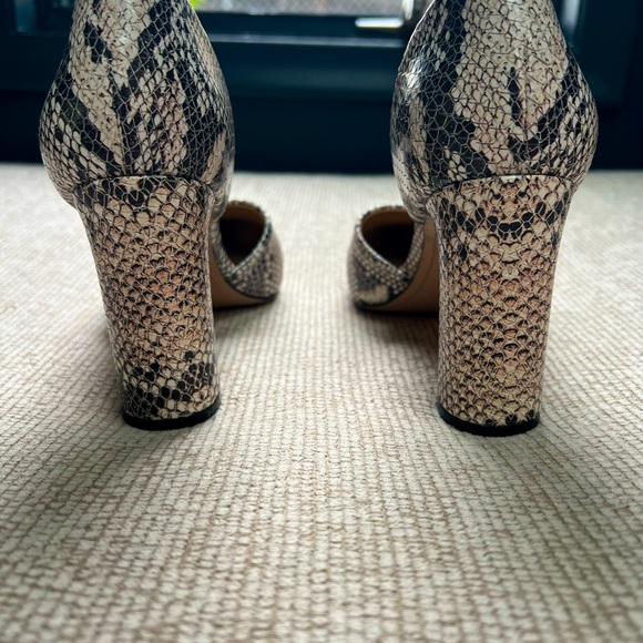 ABLE Snakeskin d’Orsay pumps - Picture 5 of 6